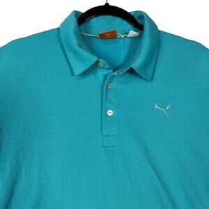 PUMA Golf Polo Mens Size Large Four Loko Performance Short Sleeve